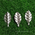 Stamped or cast Iron Leaves or Flower Ornaments for Wrought iron Window Guard Gate Decorative Parts